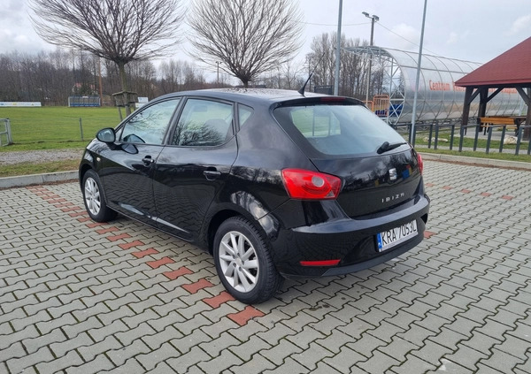 Seat Ibiza cena 27200 przebieg: 120000, rok produkcji 2014 z Dobra małe 79